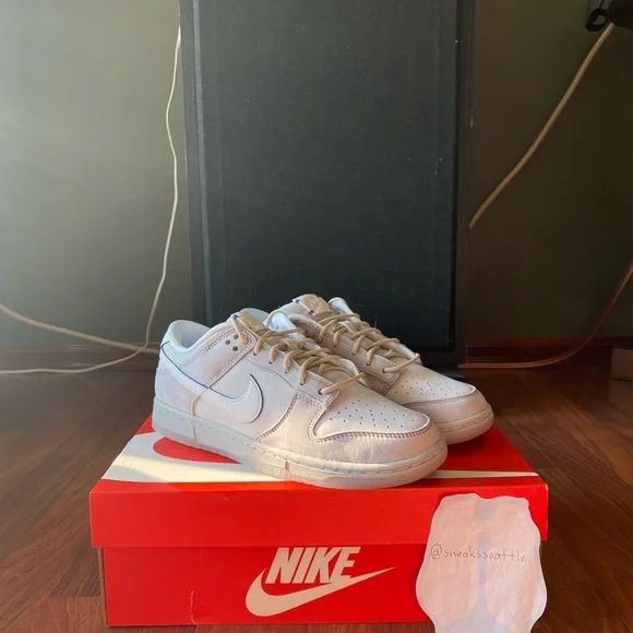 Nike Dunk Low Wolf Grey Pure Platinum 2022 Size 11M DX3722-001 - Free Shipping